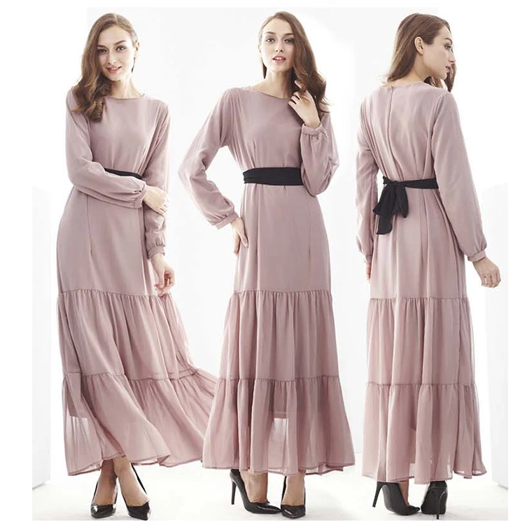 Court wind lace splicing impact waist Arabia loose big pendant dress Muslim long dress spot
Court wind lace splicing impact waist Arabia loose big pendant dress Muslim long dress spot