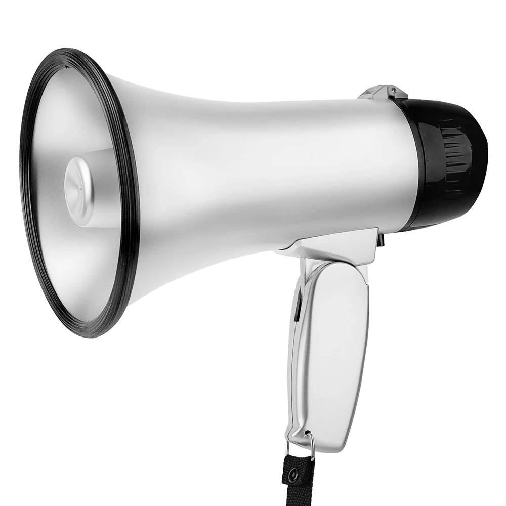 Portable Mini Recording Megaphone Handheld Teaching Loud Speaker, Gray
Portable Mini Recording Megaphone Handheld Teaching Loud Speaker, Gray
