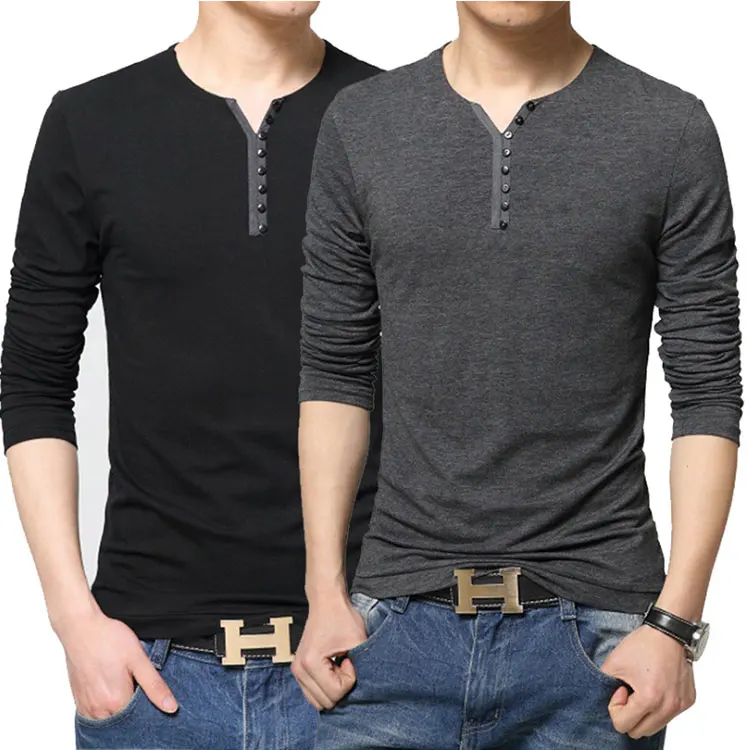 2021 newly design custom wholesale mens long sleeve henley t shirts, Customized colors
2021 newly design custom wholesale mens long sleeve henley t shirts, Customized colors