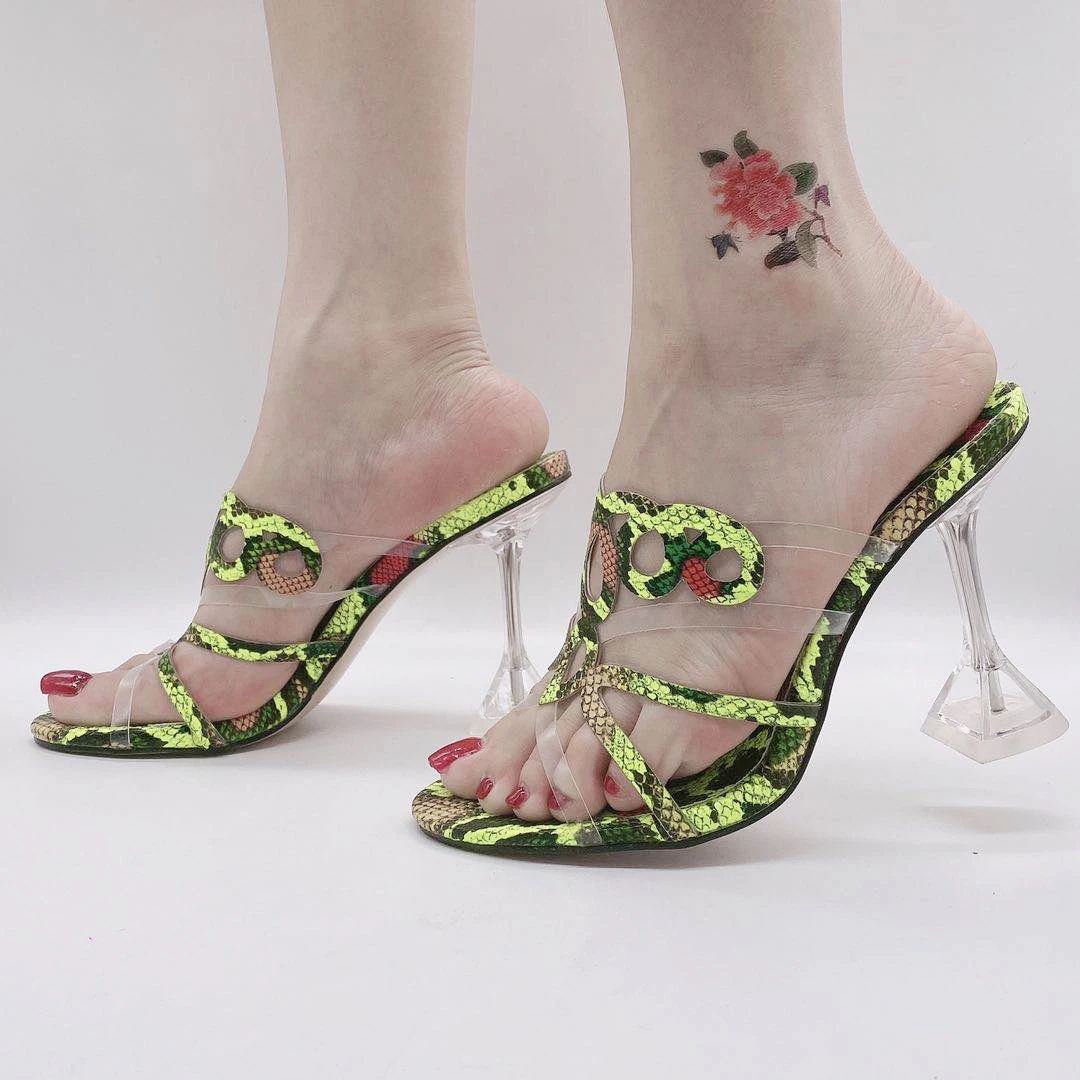 XMR906-3 Sanke Print Sexy Clear Sandals Jelly Shoes Summer Women High Heeled Sandals
XMR906-3 Sanke Print Sexy Clear Sandals Jelly Shoes Summer Women High Heeled Sandals
