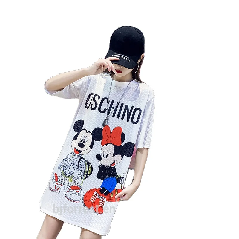 2021 summer new fashion graphic t shirts mickey oversize long t-shirt women clothing
2021 summer new fashion graphic t shirts mickey oversize long t-shirt women clothing