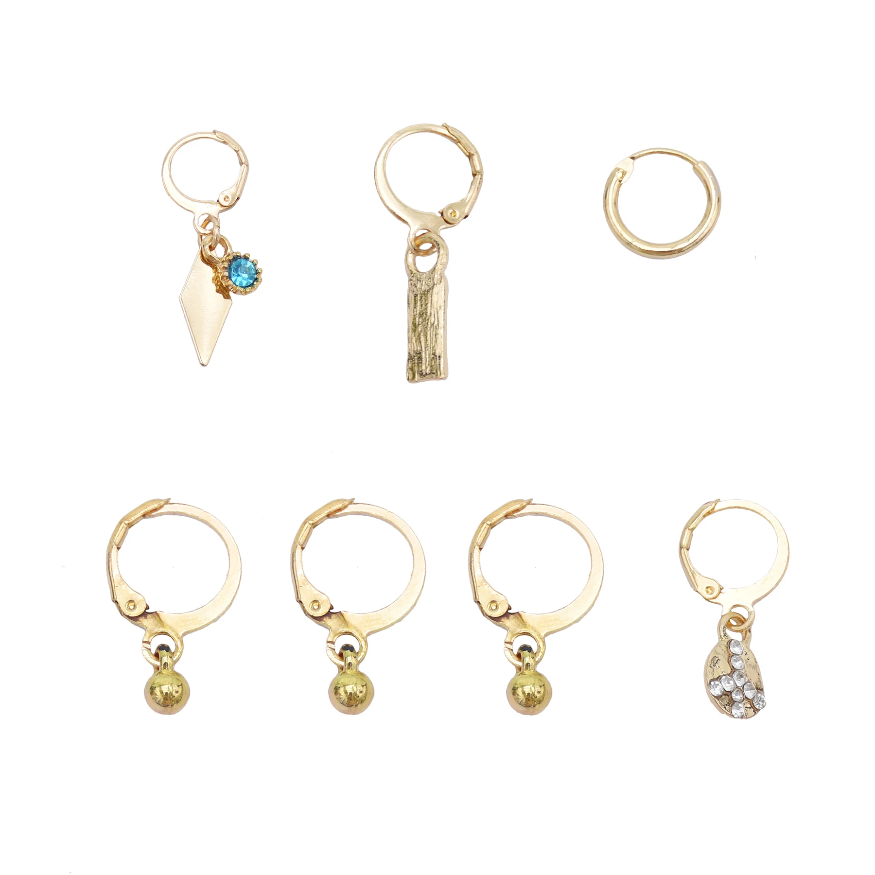 Fashion Earring Jewelry Crystal Alloy 14k Gold Plated Filled Bell Cross Men Hoop Stud Earrings for Women Jewelry Gift
Fashion Earring Jewelry Crystal Alloy 14k Gold Plated Filled Bell Cross Men Hoop Stud Earrings for Women Jewelry Gift