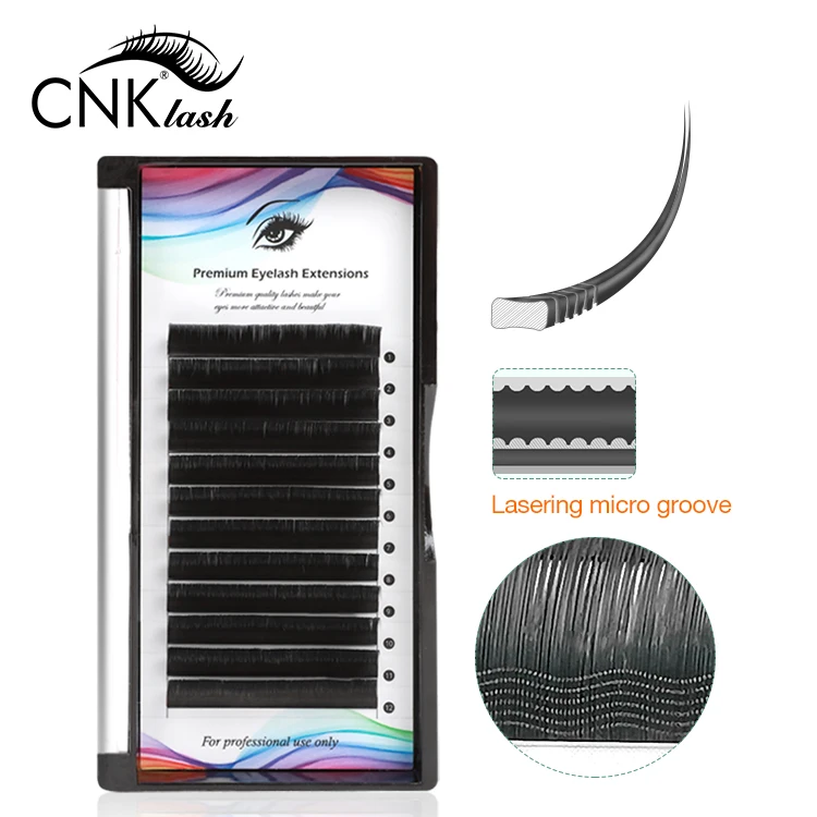 CNK 2020 New Style Laser Ellipse Eyelash Extensions Flat Laser Lashes, Natural black
CNK 2020 New Style Laser Ellipse Eyelash Extensions Flat Laser Lashes, Natural black