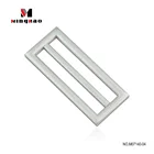 Outstanding features nickel 25.3*50.7MM slide buckles for women handbags