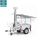 CCTV camera mobile solar power trailer manufacturer
