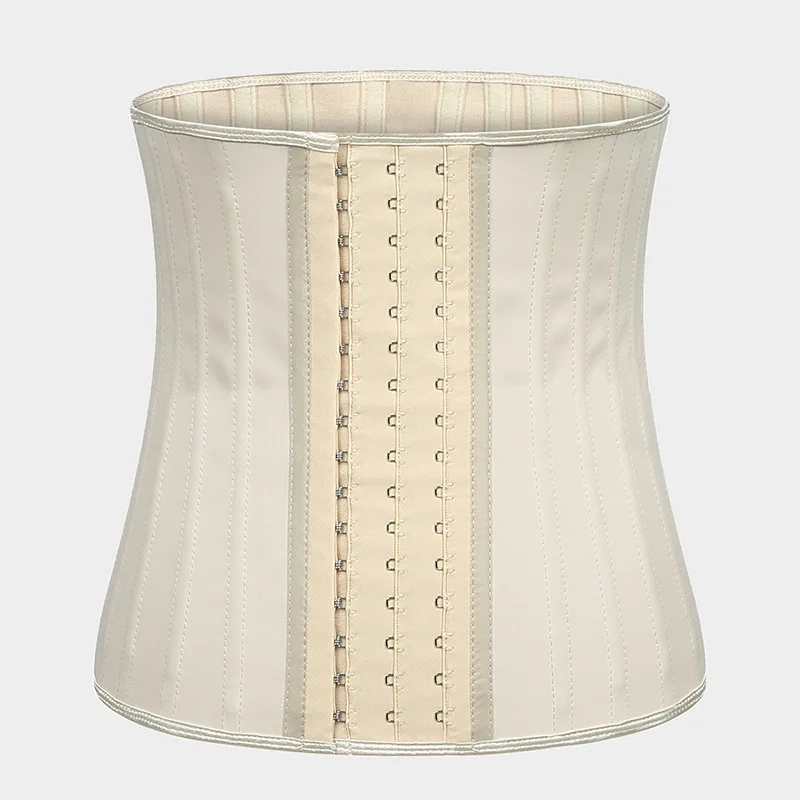 Factory price wholesale 100% latex 25 steel boned waist trainer corset, Black and beige
Factory price wholesale 100% latex 25 steel boned waist trainer corset, Black and beige