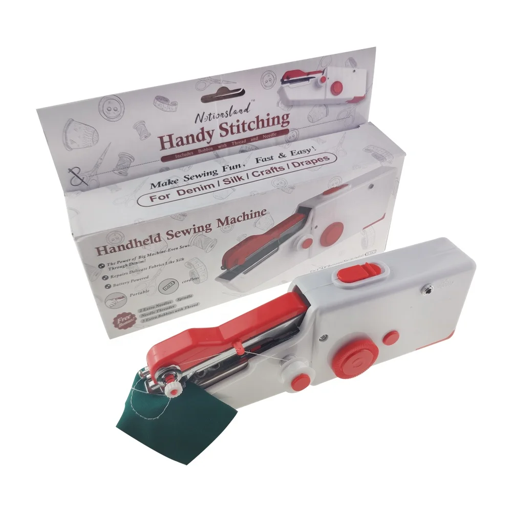 Factory Direct Sale Sewing Tool Mini Handheld Portable Sewing Machine with colorful Packing Box
Factory Direct Sale Sewing Tool Mini Handheld Portable Sewing Machine with colorful Packing Box