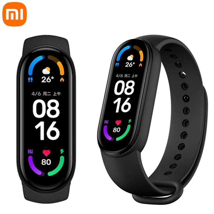 Original Mi Band 6 Smart Bracelet Heart Rate Blood Pressure Smart Wristband For Sale
Original Mi Band 6 Smart Bracelet Heart Rate Blood Pressure Smart Wristband For Sale