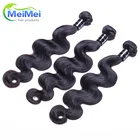 unprocessed body wave virgin remy malaysian human hair extensions body weave hair bundles 100% original