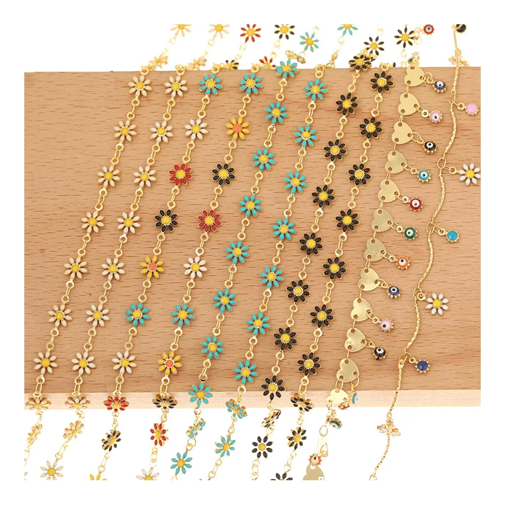 Jewelry Accessories Cordial Design Jewelry Findings & Components Copper Chain For Necklace Paint Effect Hand Made DIY Making
Jewelry Accessories Cordial Design Jewelry Findings & Components Copper Chain For Necklace Paint Effect Hand Made DIY Making