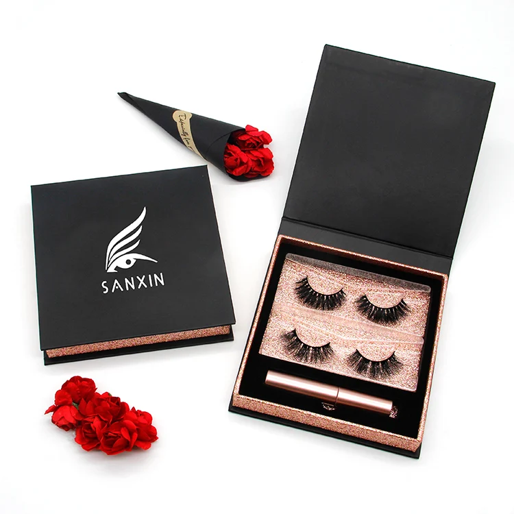 Private Label 5 Pcs Strong Magnets 3D Volume Faux Mink Strip Magnetic Eyelashes, Black
Private Label 5 Pcs Strong Magnets 3D Volume Faux Mink Strip Magnetic Eyelashes, Black
