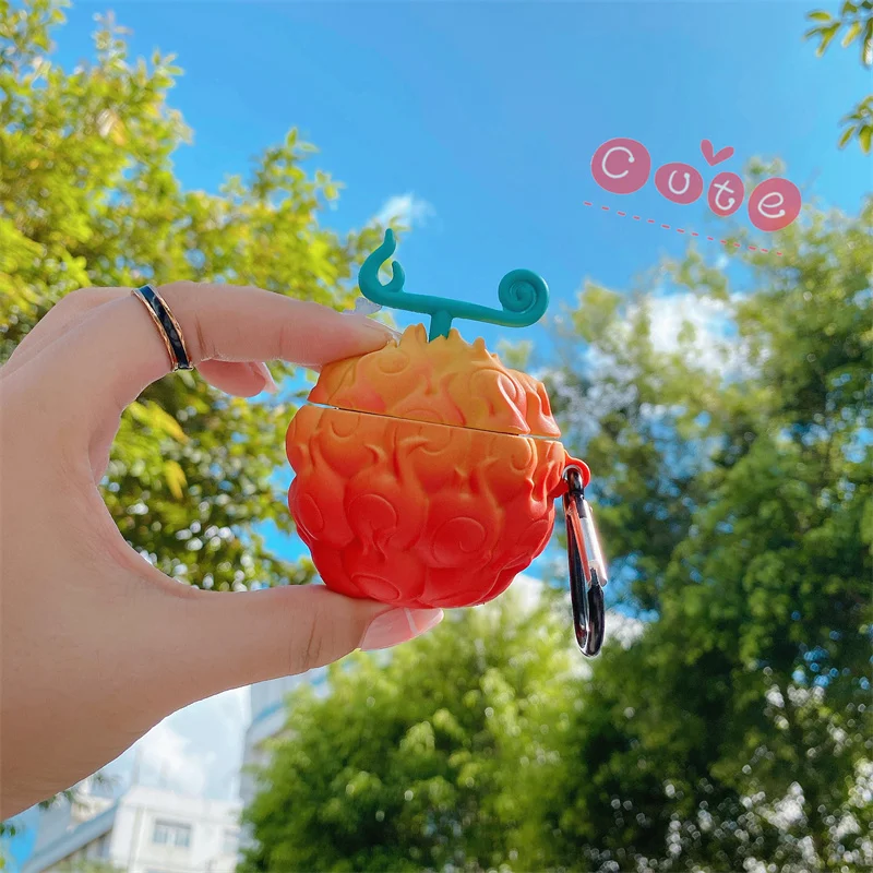 3D Funny Anime Devil Fruit Silicone Earphone Cases For Airpods 1 2 Headphone Protective Soft Cover For Airpods Pro Charging Box
3D Funny Anime Devil Fruit Silicone Earphone Cases For Airpods 1 2 Headphone Protective Soft Cover For Airpods Pro Charging Box