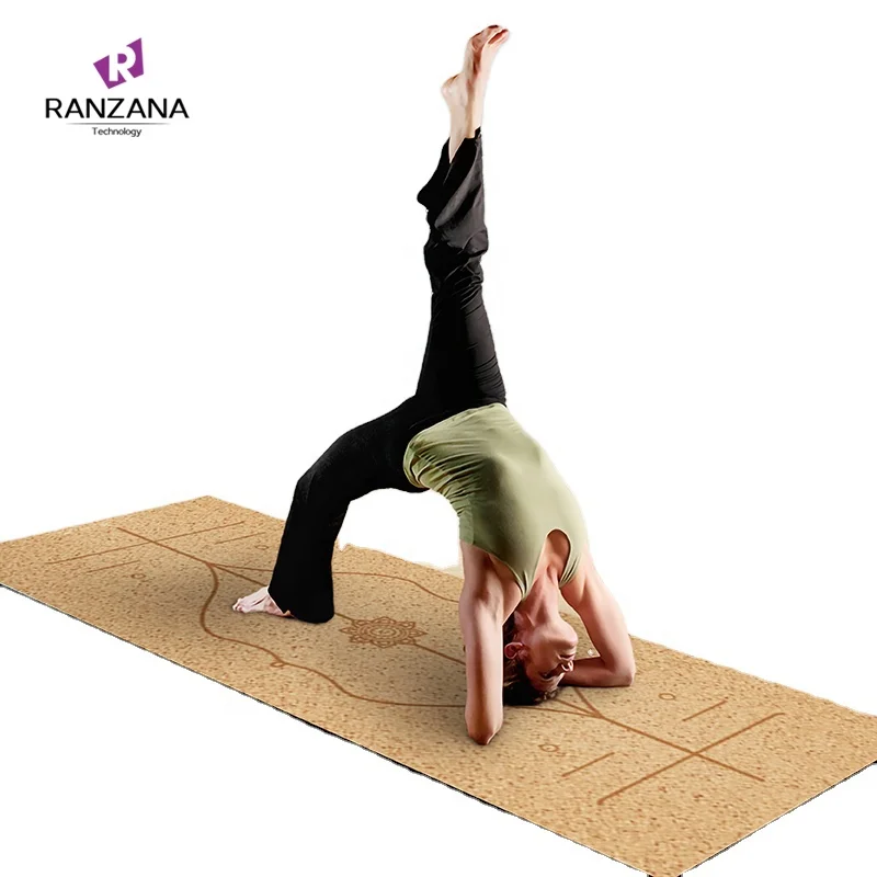 Cork Yoga Mat Natural Rubber 4mm custom private label yoga mat Non-Slip Natural Cork Yoga Mat With Position Line
Cork Yoga Mat Natural Rubber 4mm custom private label yoga mat Non-Slip Natural Cork Yoga Mat With Position Line