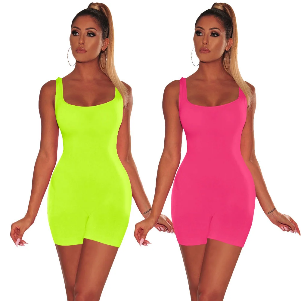 women skinny jumpsuit short sleeve playsuit Solid rompers 2020 female sleeveless fashion casual bodysuit, As pictures
women skinny jumpsuit short sleeve playsuit Solid rompers 2020 female sleeveless fashion casual bodysuit, As pictures