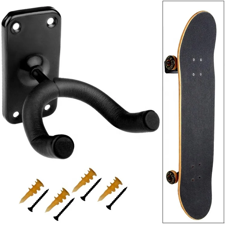 Skateboard Wall Hanger Storage Clip Skateboard Wall hook Mount for Skateboard and Longboard
Skateboard Wall Hanger Storage Clip Skateboard Wall hook Mount for Skateboard and Longboard