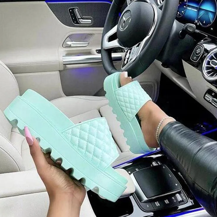 Fashion Trend Open Round Toe Single Band Women Platform Sandals Thick Sole Anti Slip Outdoor Slip On Beach Sandals Shoes, Black,white,yellow,blue,pink,apricot
Fashion Trend Open Round Toe Single Band Women Platform Sandals Thick Sole Anti Slip Outdoor Slip On Beach Sandals Shoes, Black,white,yellow,blue,pink,apricot