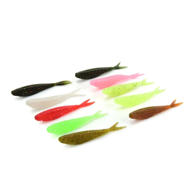 10 color 6cm / 1.4g 20pc/bag fork-tailed soft bait soft worm bait fishing lure, 10 colors
10 color 6cm / 1.4g 20pc/bag fork-tailed soft bait soft worm bait fishing lure, 10 colors