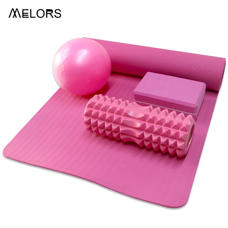 Melors Gymnastics Exercise Mats Eco Friendly Yoga Ball Yoga Block Yoga Roller Set, Pink
Melors Gymnastics Exercise Mats Eco Friendly Yoga Ball Yoga Block Yoga Roller Set, Pink