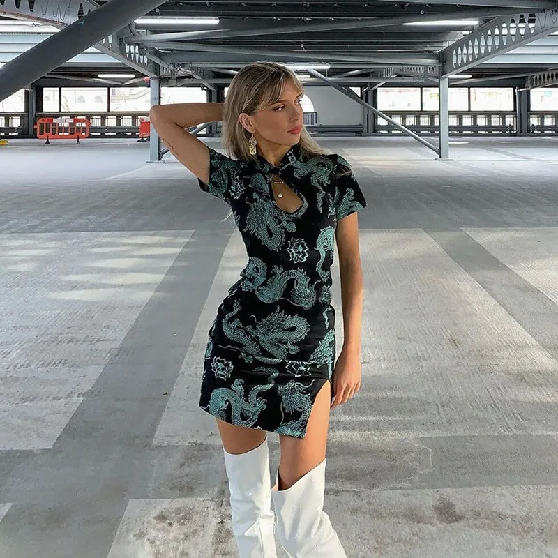 Chinese Style Ruched Women Bodycon Fashion Skinny Casual Mini Dress 2020 Summer Slim Club Sexy Mom And Daughter Matching Dresses, Black
Chinese Style Ruched Women Bodycon Fashion Skinny Casual Mini Dress 2020 Summer Slim Club Sexy Mom And Daughter Matching Dresses, Black