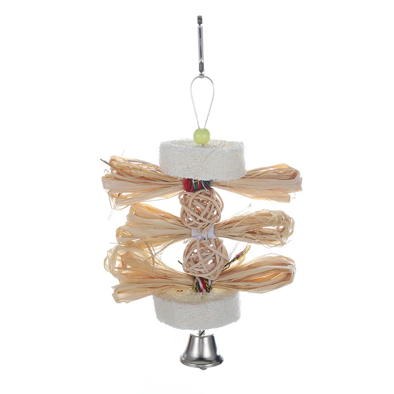 Parrot Toy Chewing Training Hanging Cage Sepaktakraw Bell Pure Natural Cuttlebone Primary Color Gnawing Toy
Parrot Toy Chewing Training Hanging Cage Sepaktakraw Bell Pure Natural Cuttlebone Primary Color Gnawing Toy