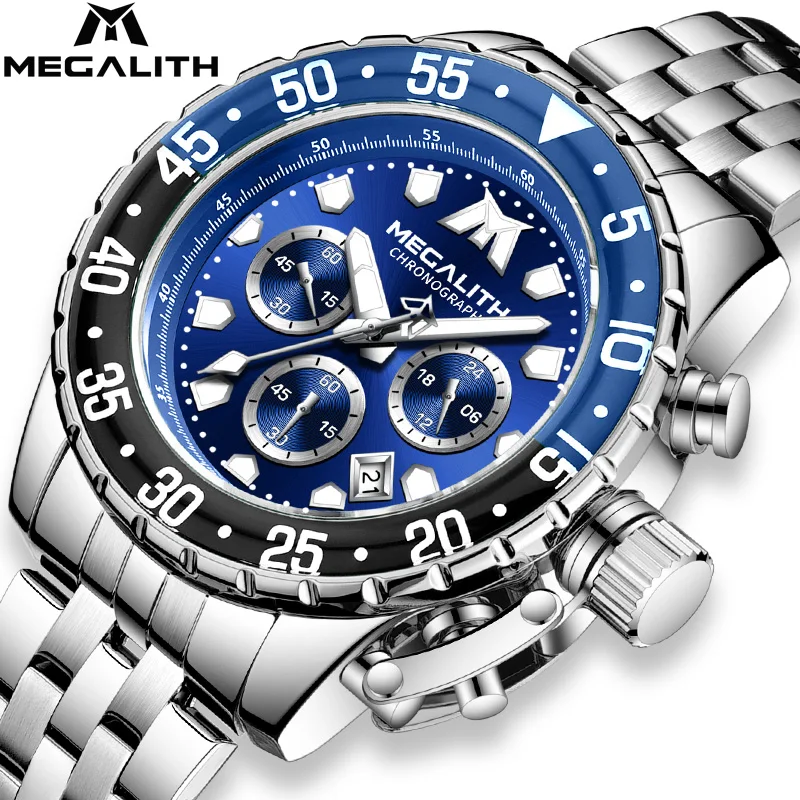Megalith Casual Men Business Classic Trendy Fashion Mens Watch Sport Wristwatch Men Wrist New Quartz Watch Factory Wristwatches
Megalith Casual Men Business Classic Trendy Fashion Mens Watch Sport Wristwatch Men Wrist New Quartz Watch Factory Wristwatches