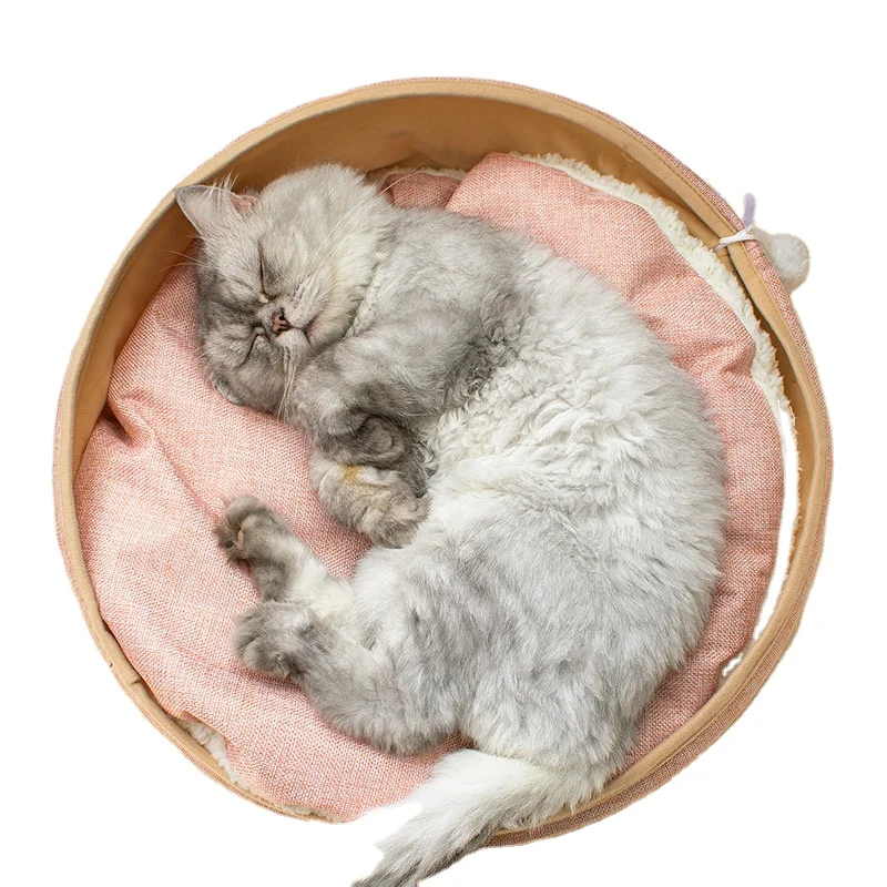 Fashionable High Quality Round Pet Bed Folding Semi-enclosed Tent Fun Toy Ball, Picture
Fashionable High Quality Round Pet Bed Folding Semi-enclosed Tent Fun Toy Ball, Picture
