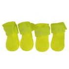 Cute Pet Dog Rain Shoes Outdoor Waterproof Boots