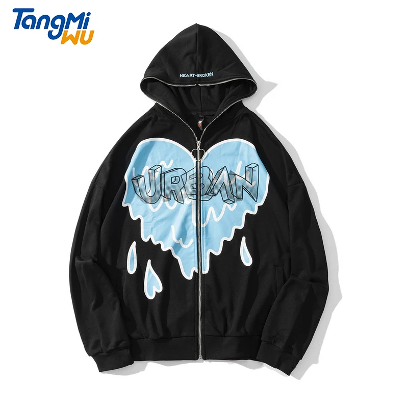 TMW 2021 new style men's hoodies loose 80%cotton High street Love graffiti sudaderas lisas oversized men zip up hoodies
TMW 2021 new style men's hoodies loose 80%cotton High street Love graffiti sudaderas lisas oversized men zip up hoodies