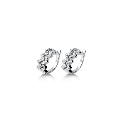 Fashion Lady Earrings Gold Plated Zircon Cuff Earring Jewellery Sterling Silver 925, Gold,silver
Fashion Lady Earrings Gold Plated Zircon Cuff Earring Jewellery Sterling Silver 925, Gold,silver