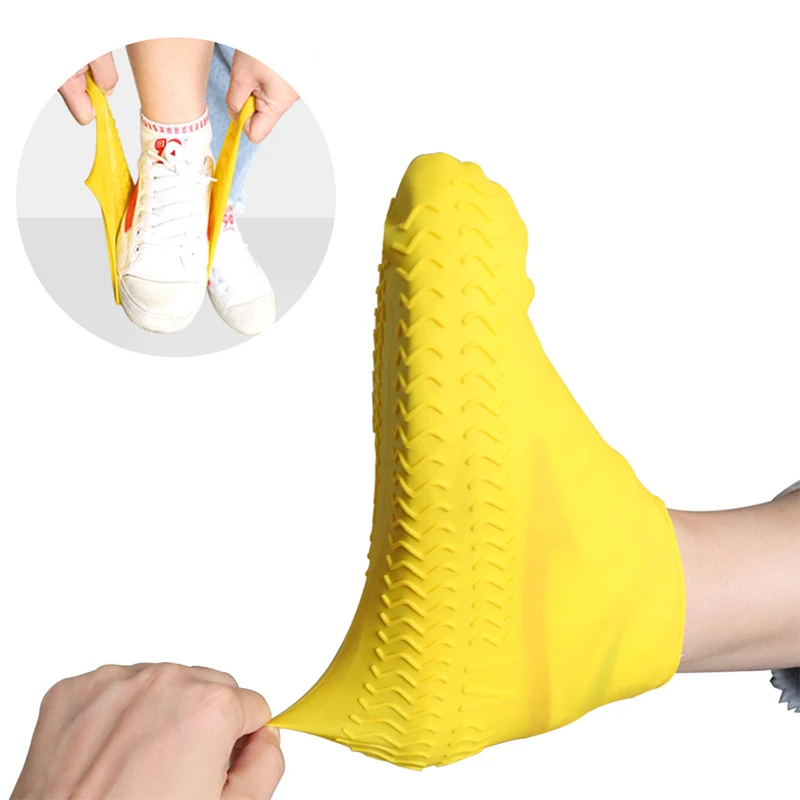 Reusable Silicone Shoe Covers and Boot Waterproof Rain Socks Silicone Rubber Shoe Protectors, Customized
Reusable Silicone Shoe Covers and Boot Waterproof Rain Socks Silicone Rubber Shoe Protectors, Customized