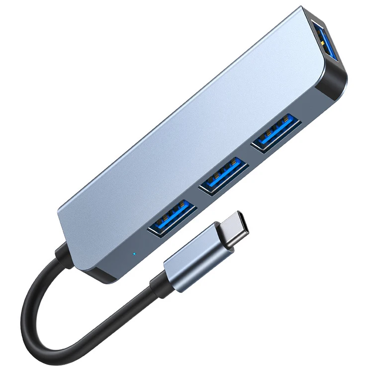 (Free Sample) 4-Port Type C to USB 3.0 2.0 Usb C Multiport Ultra-Slim Metal USB Hub Adapter Splitter Station for MacBook, Mac, Silver type c hub
(Free Sample) 4-Port Type C to USB 3.0 2.0 Usb C Multiport Ultra-Slim Metal USB Hub Adapter Splitter Station for MacBook, Mac, Silver type c hub