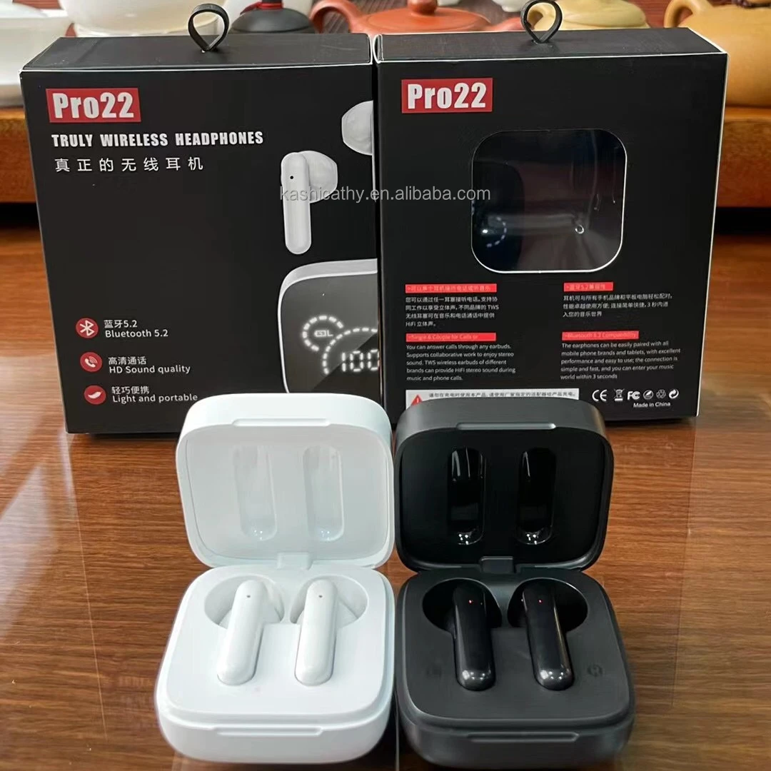 PRO22 Wireless Earphone Mini 5.0 Sports True Stereo Waterproof Tws Mirror Earbuds Headphone Blue Tooth Earbud
PRO22 Wireless Earphone Mini 5.0 Sports True Stereo Waterproof Tws Mirror Earbuds Headphone Blue Tooth Earbud