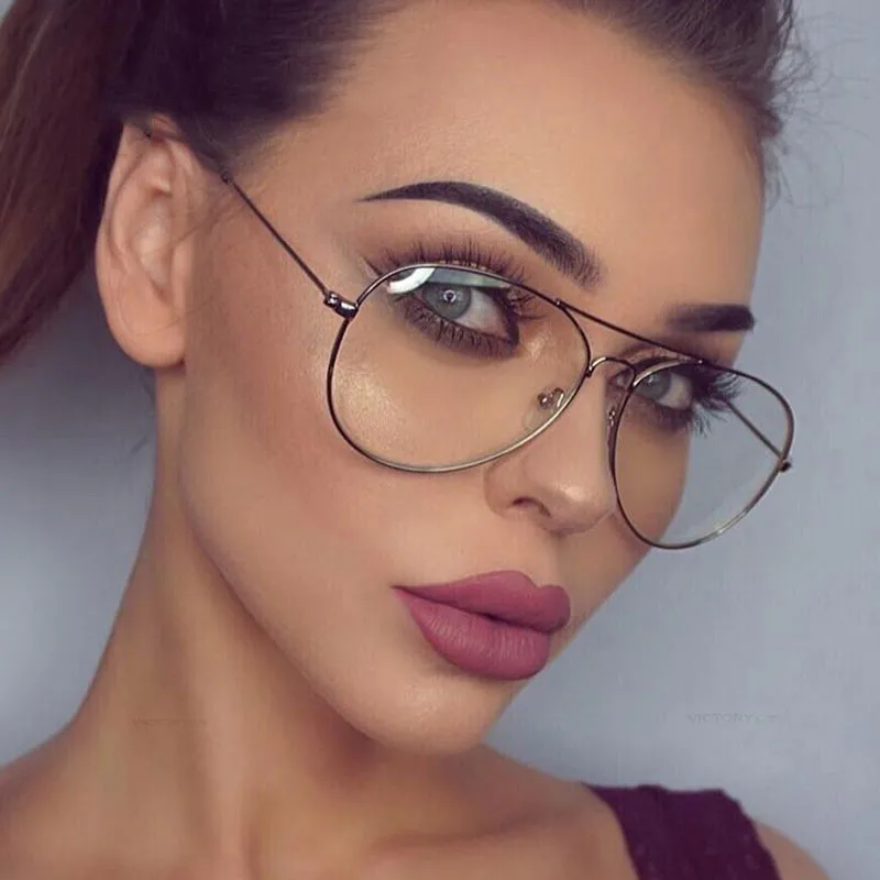 Classic Design Gold Frame Clear UV400 Glasses Eyeglasses Optical Aviation Sunglasses for Men Women
Classic Design Gold Frame Clear UV400 Glasses Eyeglasses Optical Aviation Sunglasses for Men Women