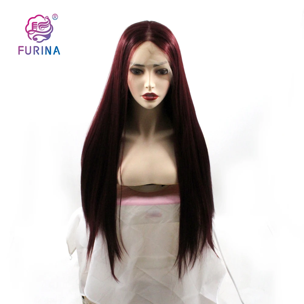 13*1.5 T part middle part Futura heat resistant fiber long silky straight lace wigs for black women
13*1.5 T part middle part Futura heat resistant fiber long silky straight lace wigs for black women