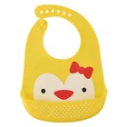 Soft Neoprene Baby Bibs Organic Waterproof Silicone Bib Easily Wipes Clean
