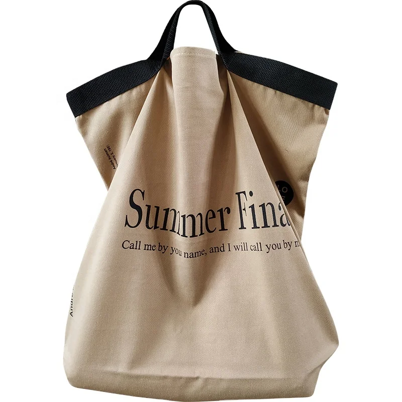 Factory direct extra capacity tote handbag print letter fashion casual shopping bags, Customizable
Factory direct extra capacity tote handbag print letter fashion casual shopping bags, Customizable
