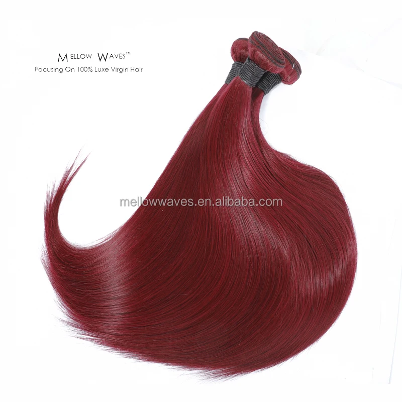 Wholesale Factory 99J bundle With Closure Straight Hair Weave Cuticle Aligned Hair With Closure
Wholesale Factory 99J bundle With Closure Straight Hair Weave Cuticle Aligned Hair With Closure