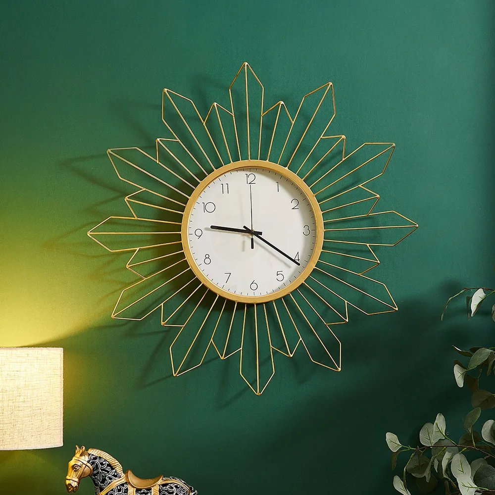 Wrought Iron Wall Clocks Metal Wall Decorations Living Room Wall Pendant Creative Simple
Wrought Iron Wall Clocks Metal Wall Decorations Living Room Wall Pendant Creative Simple