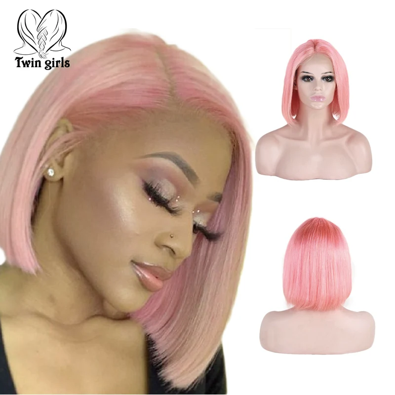 New Arrival Tpart Short Bob Wig Wholesale Vendor Cuticle Aligned Hair Pink Color HD Lace Virgin Human Hair Wigs
New Arrival Tpart Short Bob Wig Wholesale Vendor Cuticle Aligned Hair Pink Color HD Lace Virgin Human Hair Wigs