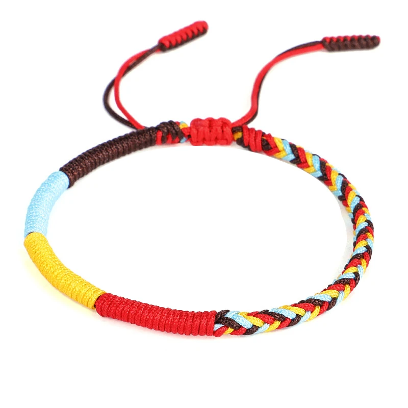 New Multi Color Good Lucky Red Rope Charm Tibetan Buddhist Knot Bracelets For Women Men, Colorful
New Multi Color Good Lucky Red Rope Charm Tibetan Buddhist Knot Bracelets For Women Men, Colorful