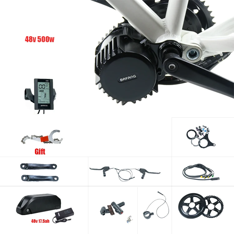 Display C965 electric bike kit 48v 500w bafang bbs02b motor with 17.5ah battery for electric bicycle
Display C965 electric bike kit 48v 500w bafang bbs02b motor with 17.5ah battery for electric bicycle