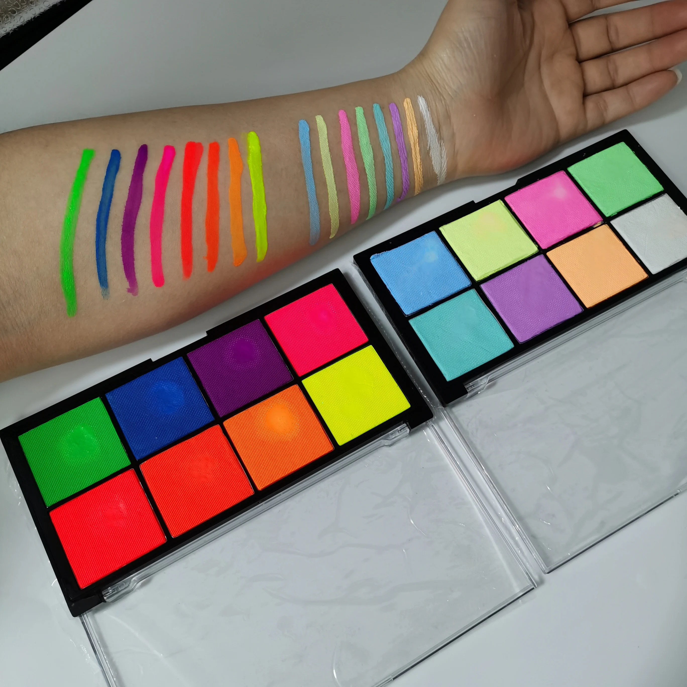 8 colors paint Face Body Art Paint UV glow in the dark makeup Party Fancy Dress Beauty face body paint
8 colors paint Face Body Art Paint UV glow in the dark makeup Party Fancy Dress Beauty face body paint