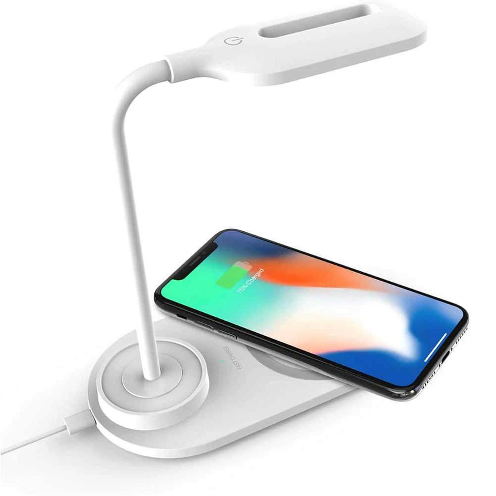 Wireless Charging LED Table Lamp Fast Wireless Charger For Phone Adjustable Table Lamps Touch Control Night Light
Wireless Charging LED Table Lamp Fast Wireless Charger For Phone Adjustable Table Lamps Touch Control Night Light