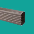 Plastic Gutter Cost Saving Drainage Channel Vinyl Square Downspout Plastic Pvc Gutter Downspout