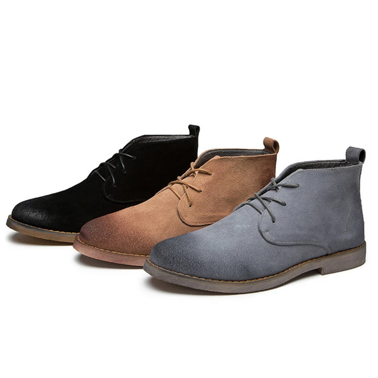 MEN CHUKKA BOOT Ankle Boots Men fur lining Winter boots casual leather men shoes, Black/grey/ brown
MEN CHUKKA BOOT Ankle Boots Men fur lining Winter boots casual leather men shoes, Black/grey/ brown