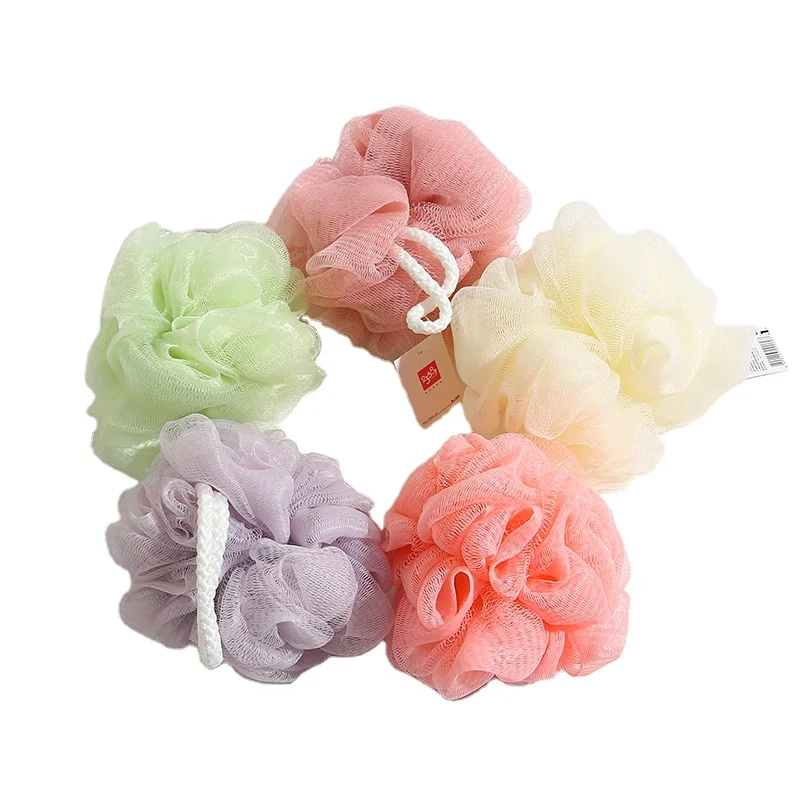 Colors soft natural exfoliating bath shower ball sponge eco friendly body bath ball, Pink
Colors soft natural exfoliating bath shower ball sponge eco friendly body bath ball, Pink