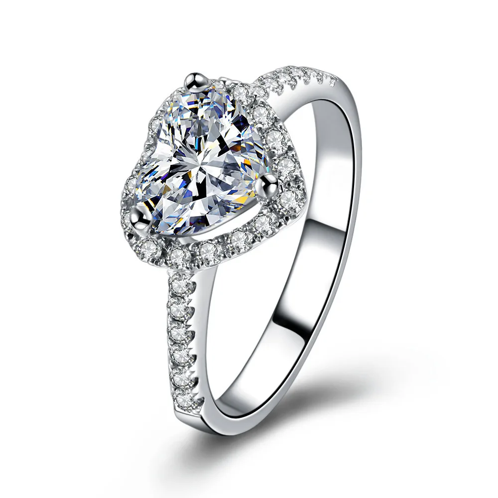 Drop shipping Exquisite Promise Jewelry Eternal Love cute Heart Ring Size 5-11White CZ Wedding Heart Rings For Women Girls
Drop shipping Exquisite Promise Jewelry Eternal Love cute Heart Ring Size 5-11White CZ Wedding Heart Rings For Women Girls