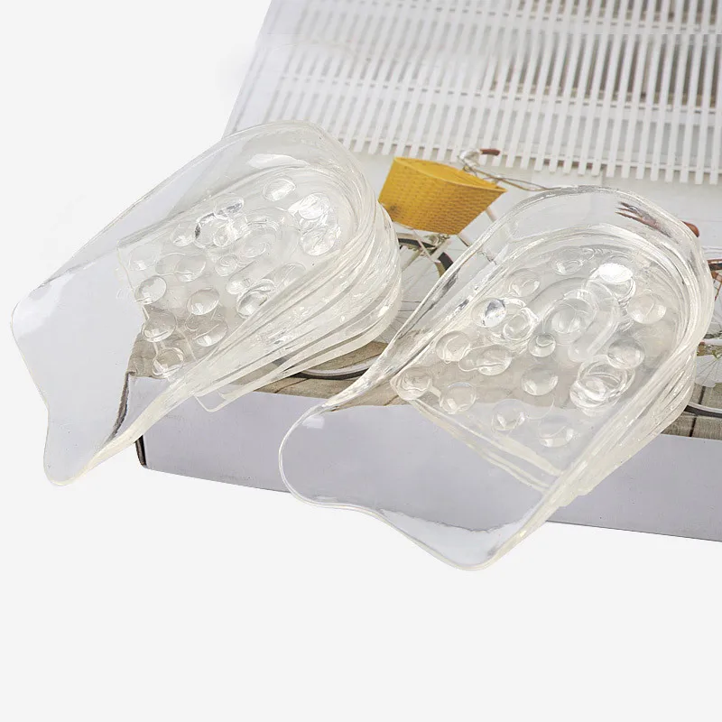 Transparent Five-Layer Adjustable Invisible Half Pad Silicone Height Increase Insole, Transperant
Transparent Five-Layer Adjustable Invisible Half Pad Silicone Height Increase Insole, Transperant