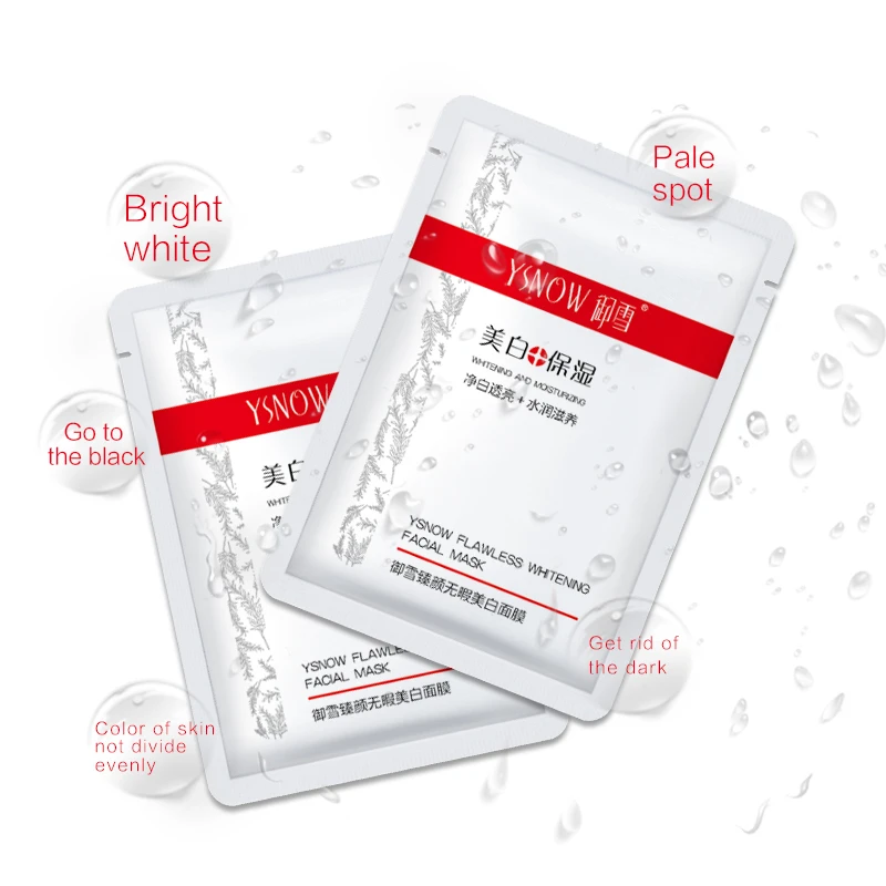 New Ysnow Natural Deep Cleansing Whitening Sheet Facial Face Mask For All Skin Types
New Ysnow Natural Deep Cleansing Whitening Sheet Facial Face Mask For All Skin Types