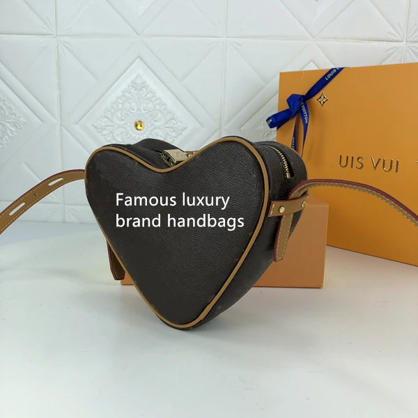 Designer Handbags Famous Brands Bags For Women Luxury Heart Shape Messenger Bag Ladies Brand Purse, Brown
Designer Handbags Famous Brands Bags For Women Luxury Heart Shape Messenger Bag Ladies Brand Purse, Brown